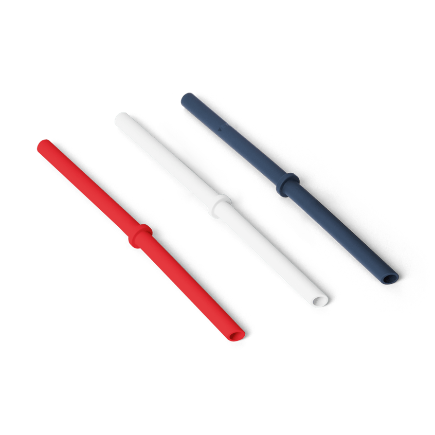 Rambler® S/M Silicone Straw Pack