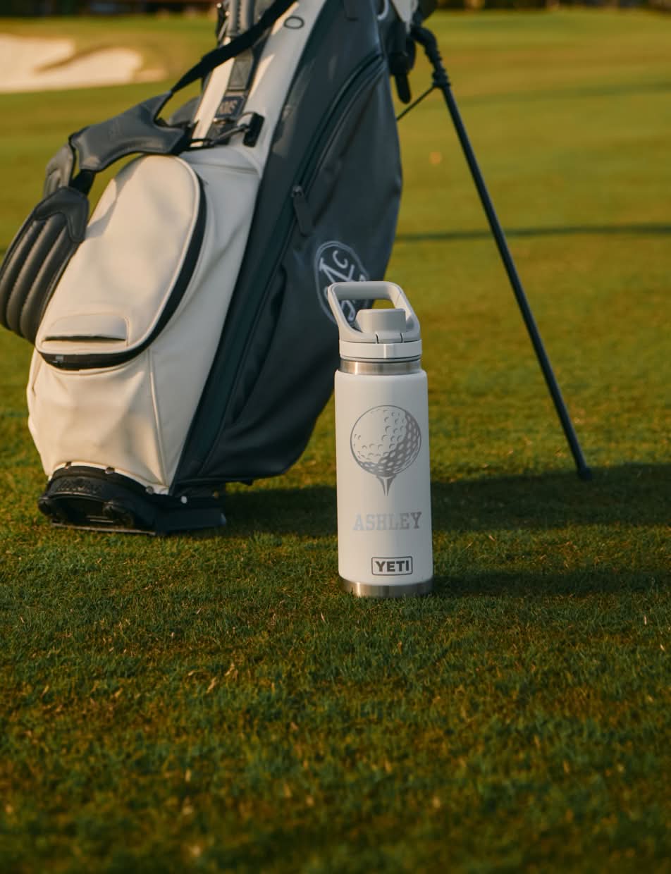 YETI water bottles