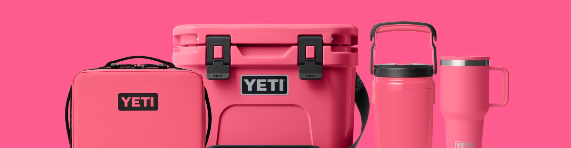 Tropical Pink YETI drinkware